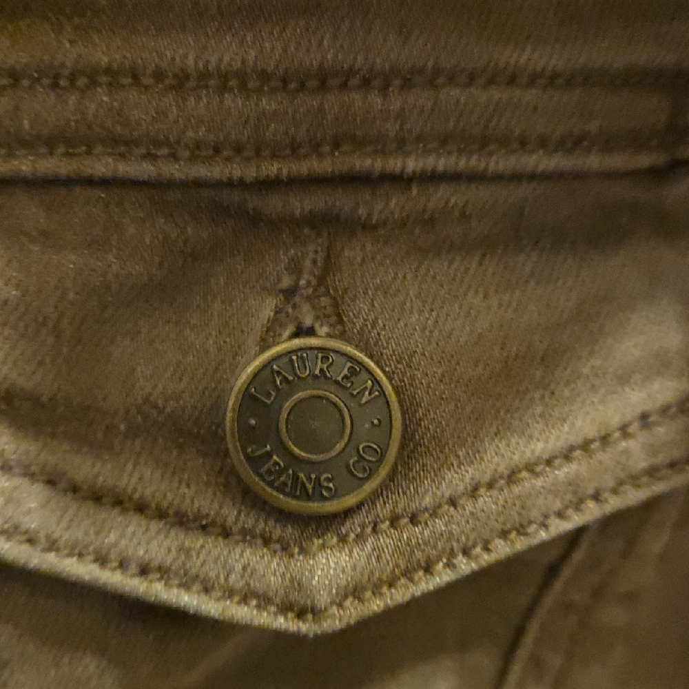 Ralph Lauren Women’s Brown Corduroy Jean Jacket - Picture 4 of 14